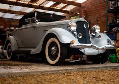 Lot 282 - 1934 Chrysler Plymouth Deluxe Convertible Coupé