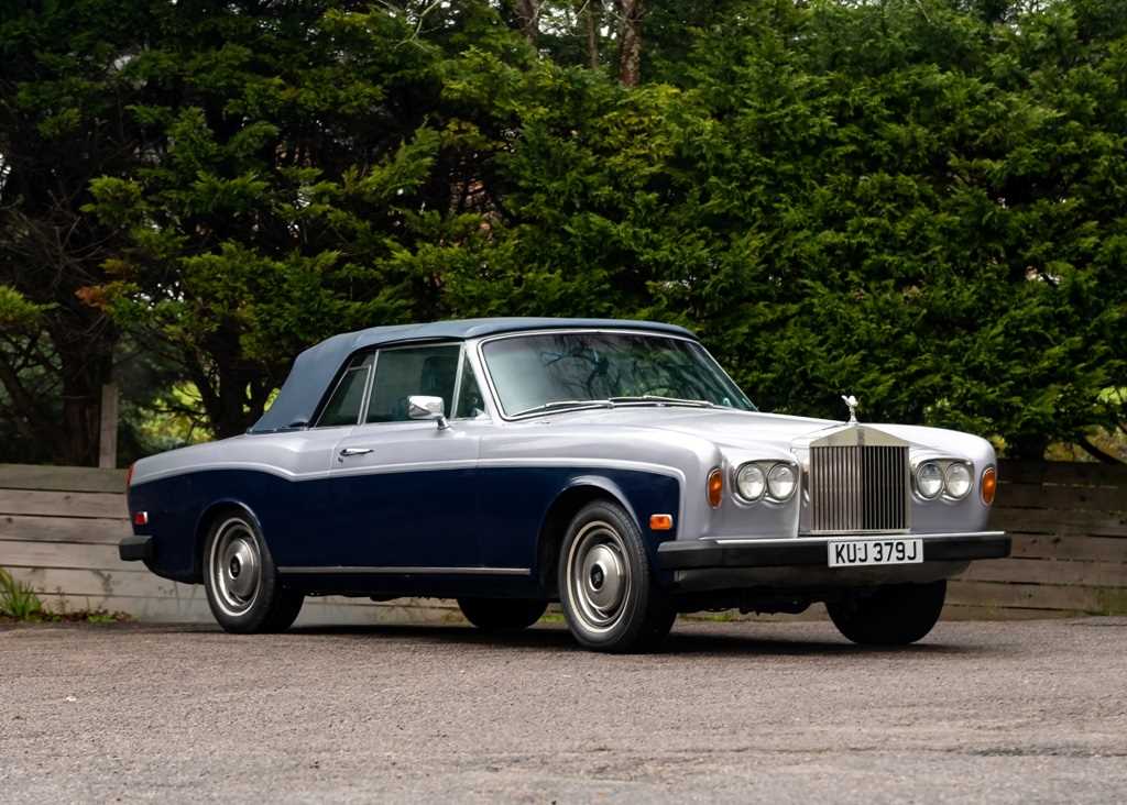 Lot 182 - 1971 Rolls-Royce Corniche Convertible