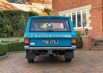 Lot 133 - 1971 Range Rover Suffix A 2 door