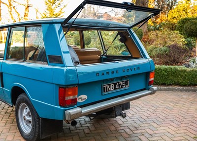 Lot 133 - 1971 Range Rover Suffix A 2 door