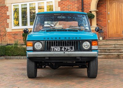 Lot 133 - 1971 Range Rover Suffix A 2 door