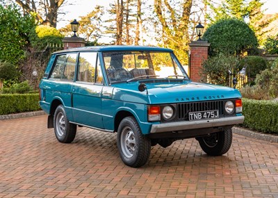 Lot 133 - 1971 Range Rover Suffix A 2 door