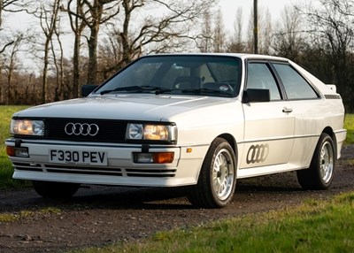 Lot 241 - 1989 Audi Quattro Turbo