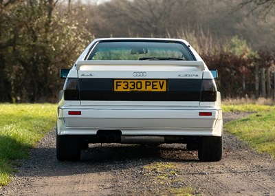 Lot 241 - 1989 Audi Quattro Turbo