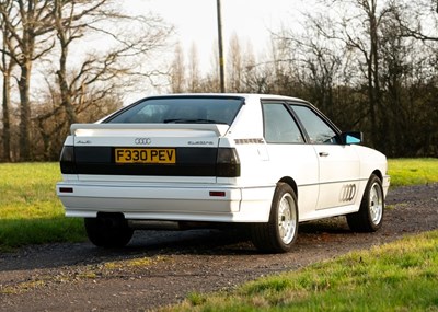 Lot 241 - 1989 Audi Quattro Turbo