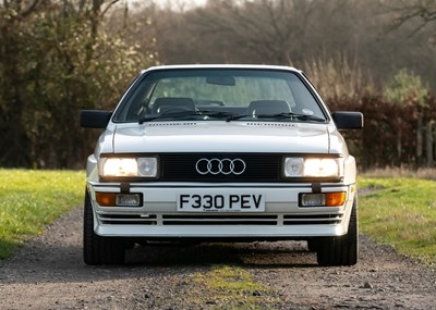 Lot 241 - 1989 Audi Quattro Turbo