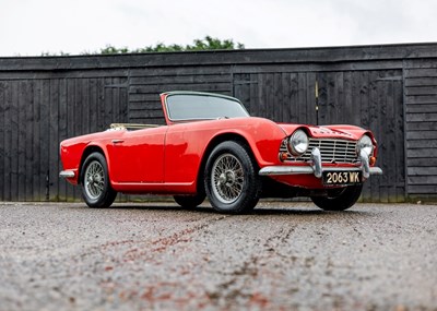 Lot 103 - 1962 Triumph TR4