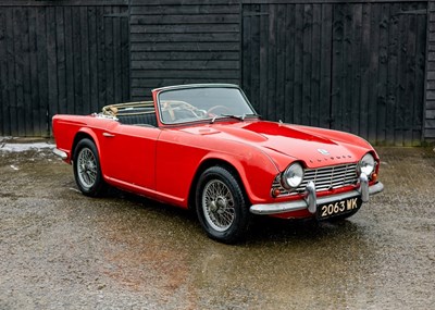 Lot 103 - 1962 Triumph TR4