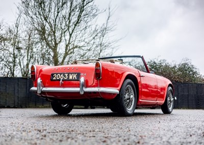 Lot 103 - 1962 Triumph TR4