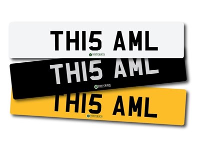 Lot 101 - n/a Number Plate TH15 AML