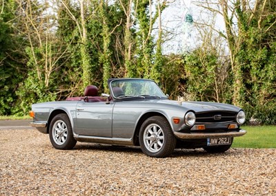 Lot 129 - 1971 Triumph TR6