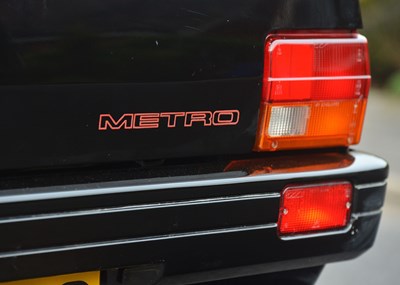 Lot 185 - 1988 MG Metro