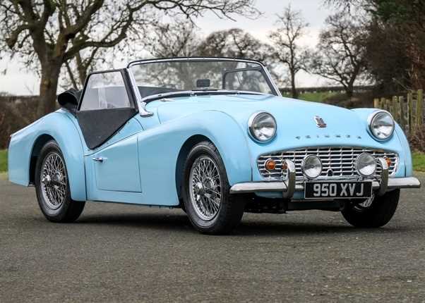 Click for high resolution Lot 236 - 1959 Triumph TR3