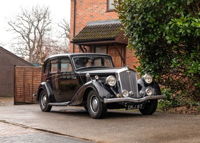 Lot 285 - 1936 Wolseley Super Six 25hp