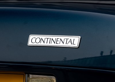 Lot 165 - 1987 Bentley Continental Convertible