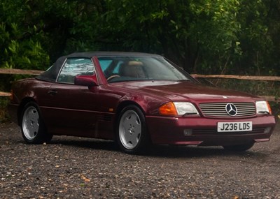 Lot 284 - 1991 Mercedes-Benz 500SL “From the Cheesbrough Collection”