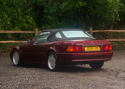 Lot 284 - 1991 Mercedes-Benz 500SL “From the Cheesbrough Collection”