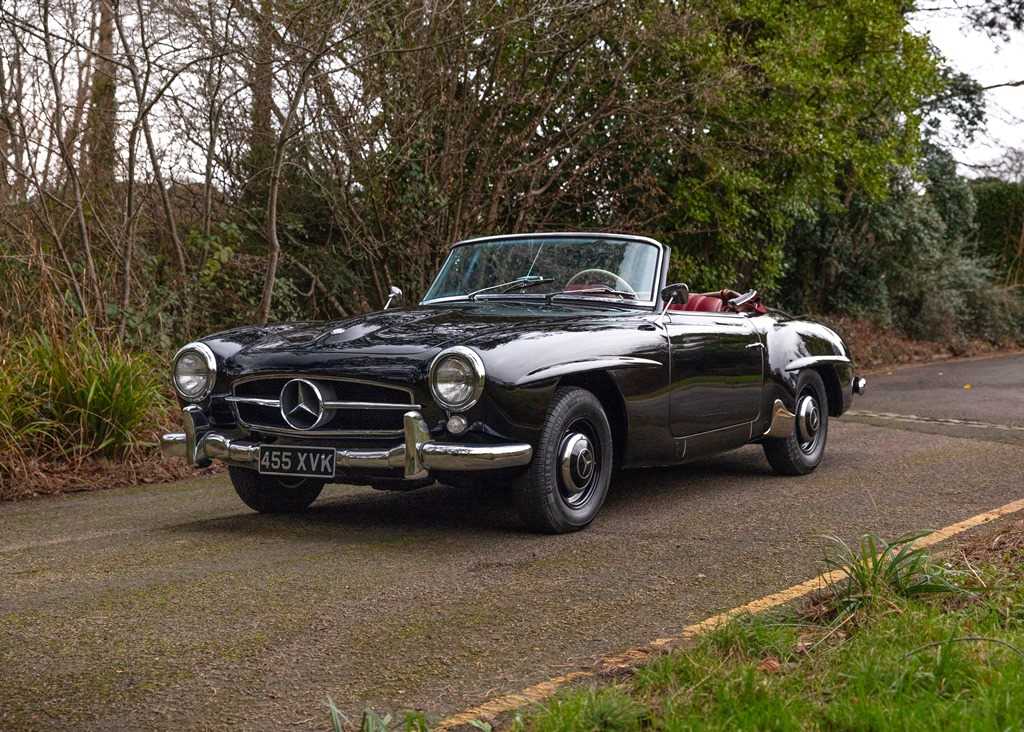 Click for high resolution Lot 163 - 1959 Mercedes-Benz 190 SL