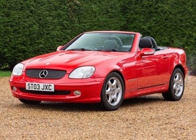 Lot 204 - 2003 Mercedes-Benz SLK 200