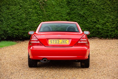 Lot 204 - 2003 Mercedes-Benz SLK 200