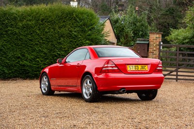 Lot 204 - 2003 Mercedes-Benz SLK 200