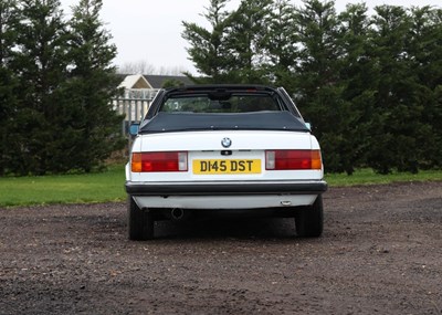 Lot 196 - 1986 BMW 320i Convertible by Baur