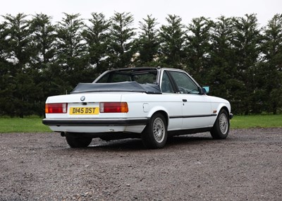 Lot 196 - 1986 BMW 320i Convertible by Baur