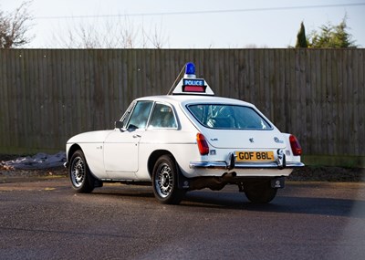 Lot 211 - 1973 MGB GT V8 Police Car