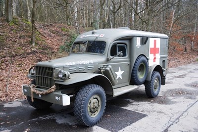 Lot 243 - 1943 Dodge Military Ambulance