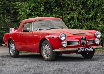 Lot 184 - 1965 Alfa Romeo 2600 Touring Spider