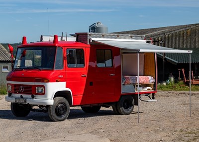 Lot 233 - 1976 Mercedes-Benz 409 Fire Truck Camper