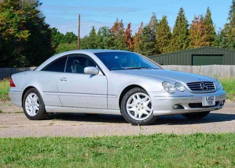 Click for high resolution Lot 136 - 2002 Mercedes-Benz CL500