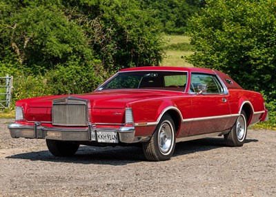 Lot 246 - 1975 Lincoln Continental Mk. IV ‘Versailles Edition’