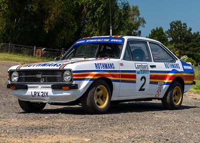 Lot 269 - 1982 Ford Escort Mk.II Group 4 Rally Car