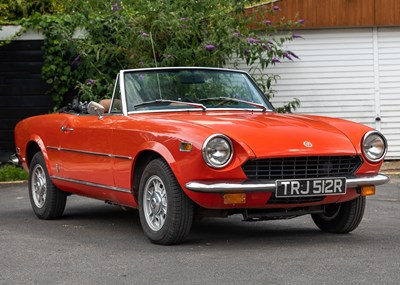 Lot 259 - 1977 Fiat 124 Sport Spider