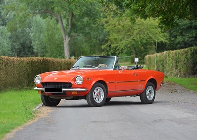 Lot 230 - 1973 Fiat 124 Spider