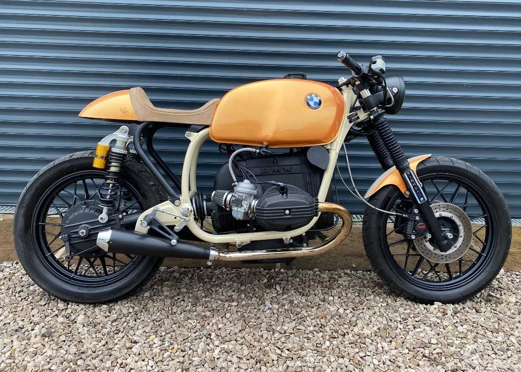 Bmw R80 Rt Cafe Racer Lot 201 - 1984 BMW R80 RT Café Racer