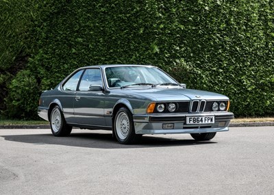 Lot 216 - 1988 BMW 635 CSi Highline