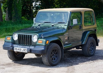 Lot 229 - 1998 Jeep Wrangler 4.0 Sahara