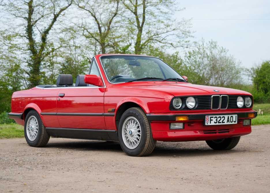 Click for high resolution Lot 126 - 1989 BMW 325i Convertible