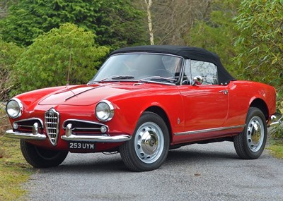 Lot 193 - 1961 Alfa Romeo Giulietta Spider