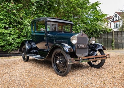 Lot 243 - 1929 Ford Model A Doctor’s Coupé