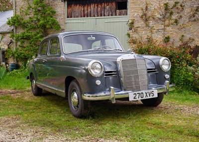 Lot 238 - 1958 Mercedes-Benz 190 Ponton