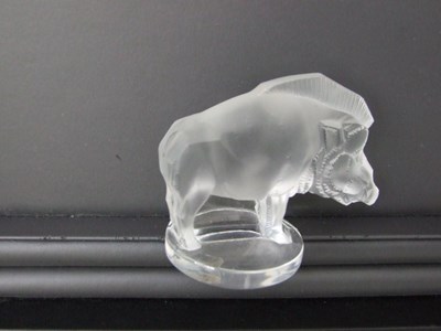 Lot 131 - A Lalique catalogue No.1157 depicting the Wild Boar