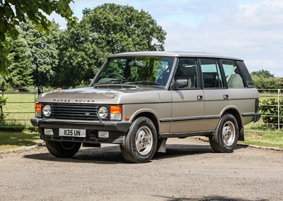 Lot 236 - 1992 Range Rover Vogue SE (3.9 Litre)