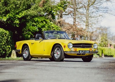 Lot 231 - 1974 Triumph TR6