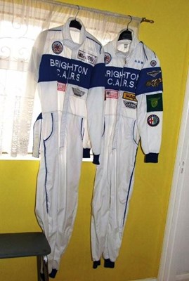 Lot 144 - Two racing suits by Advanced Wear and Safety