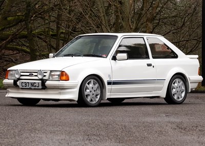 Lot 131 - 1986 Ford Escort RS Turbo