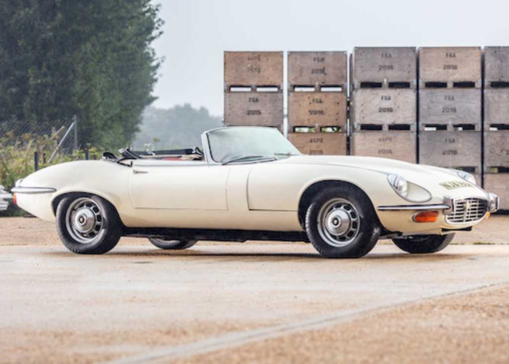 Click for high resolution Lot 192 - 1973  Jaguar E-Type Series III Roadster