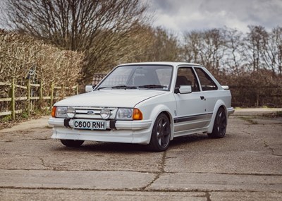 Lot 161 - 1986 Ford Escort RS Turbo Series I